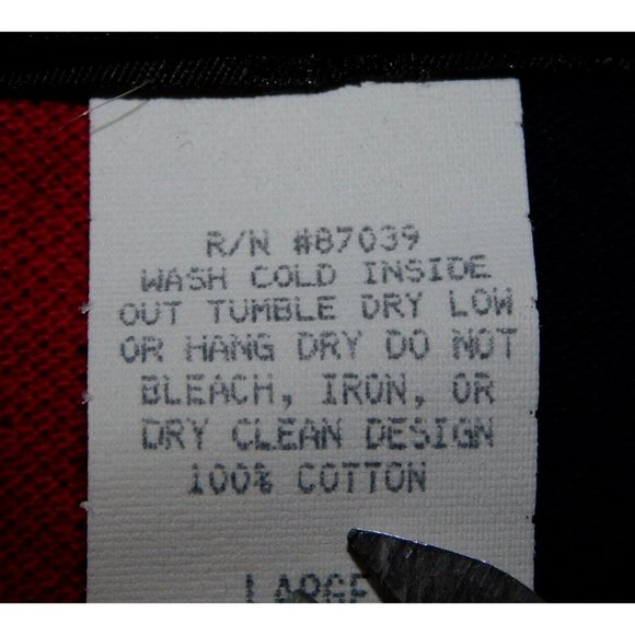 VTG Crable Sportswear Red Blue MLB Atlanta Braves Color Block Polo Shirt Men L - Picture 3 of 11